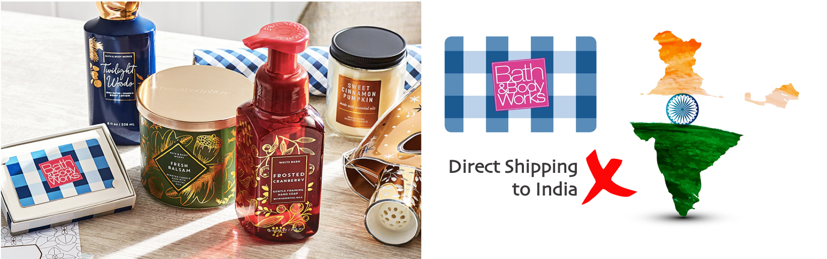 shop Bath & Body Works ship to india