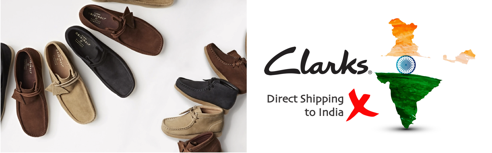 shop Clarks ship to india