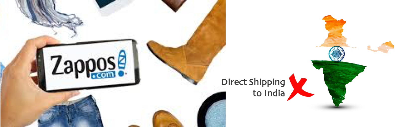 shop Zappos ship to india